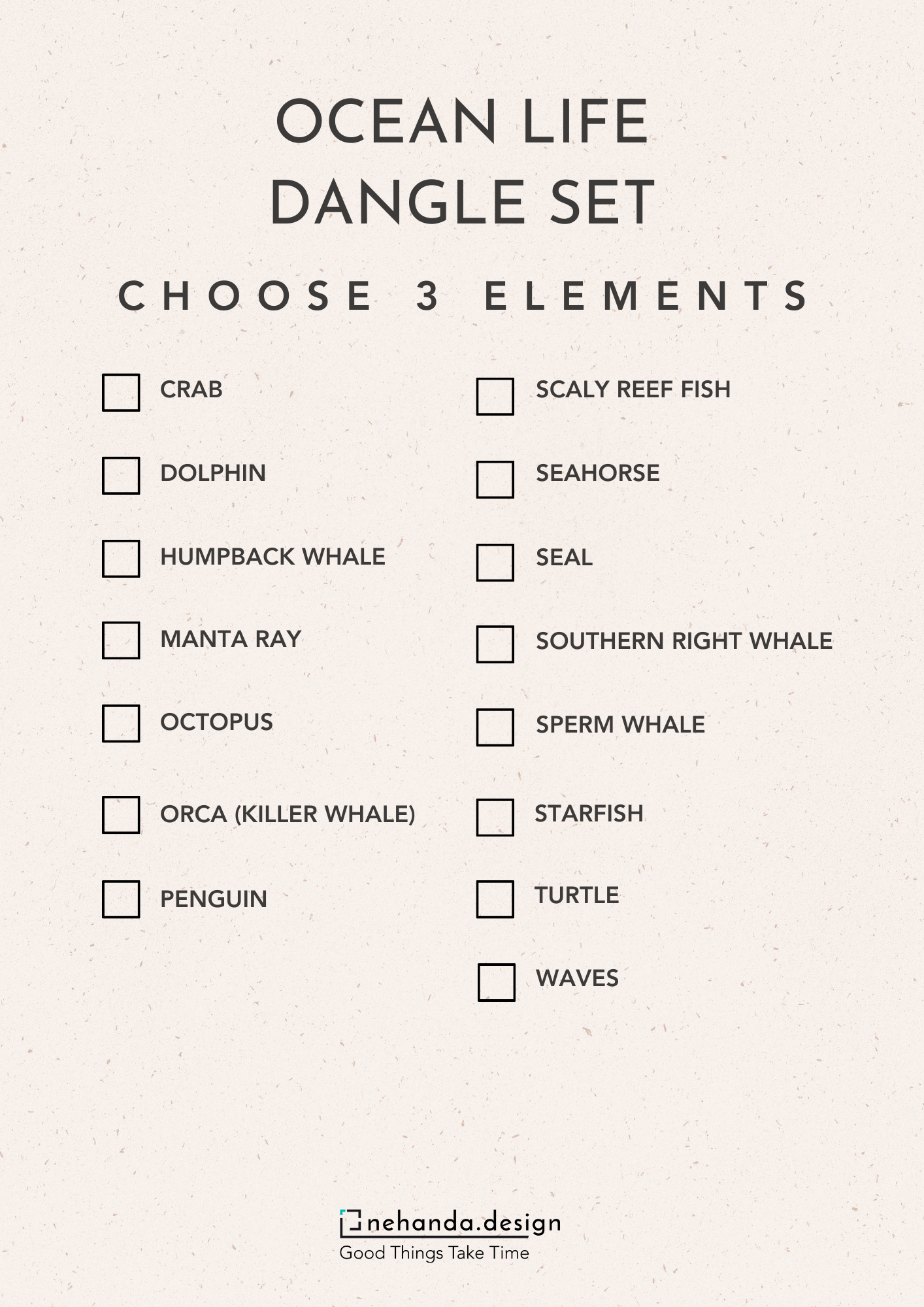 Play Gym Dangle Set - Ocean Life