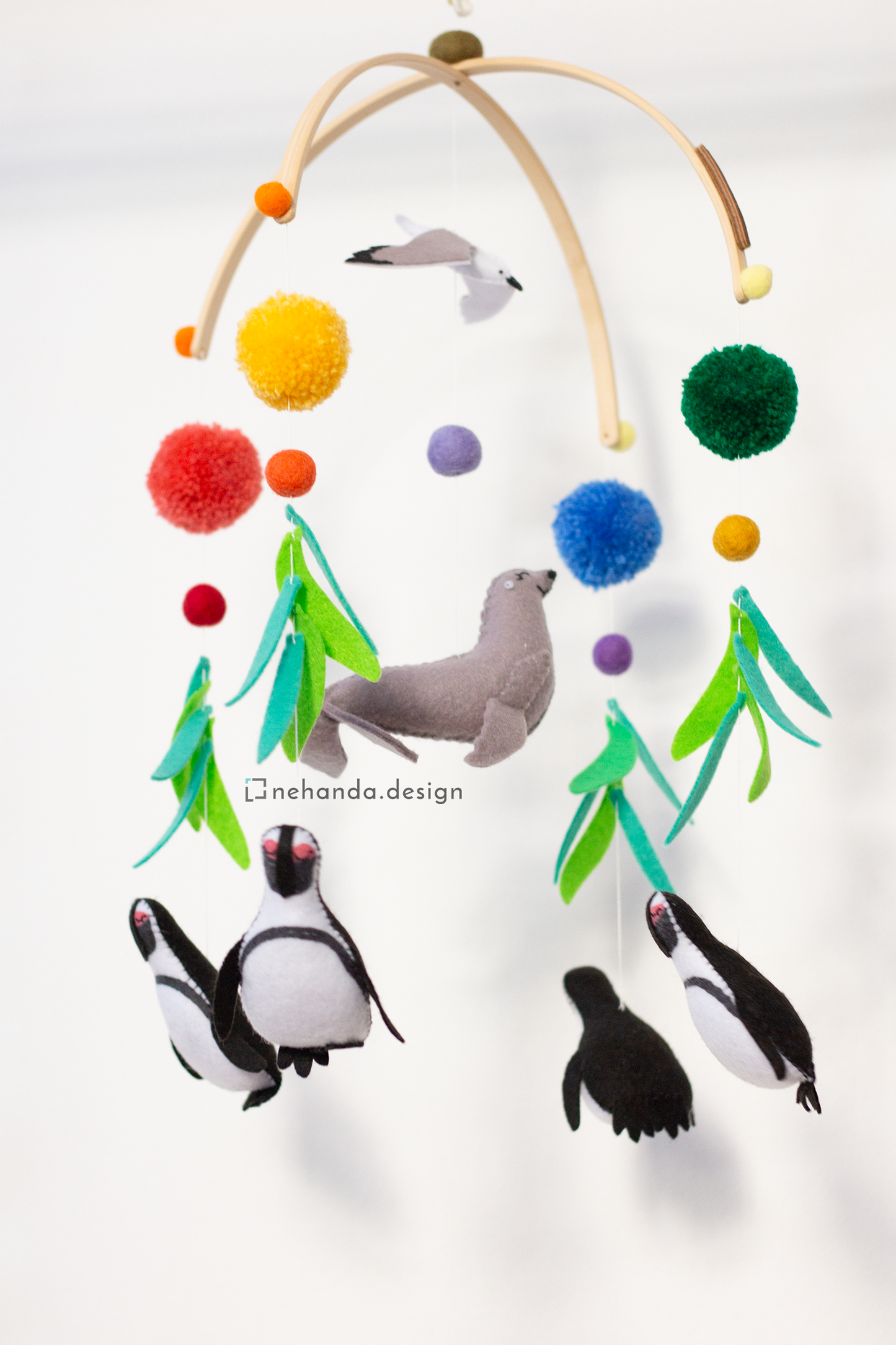 Penguin Party V1 Split Frame Mobile