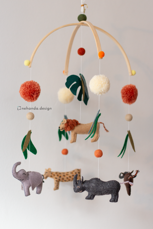 South African Big Five V1 Split Frame Mobile