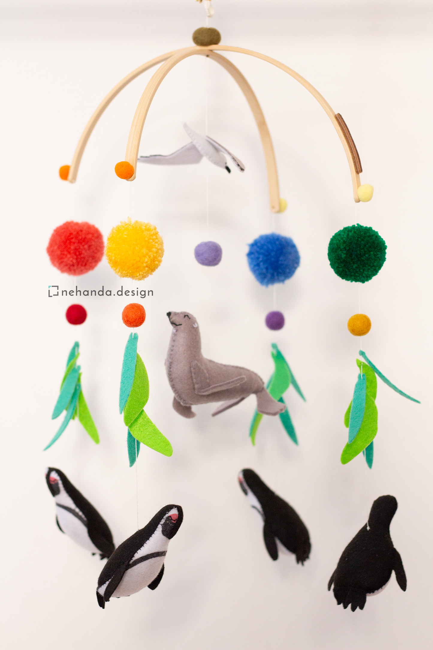 Penguin Party V1 Split Frame Mobile