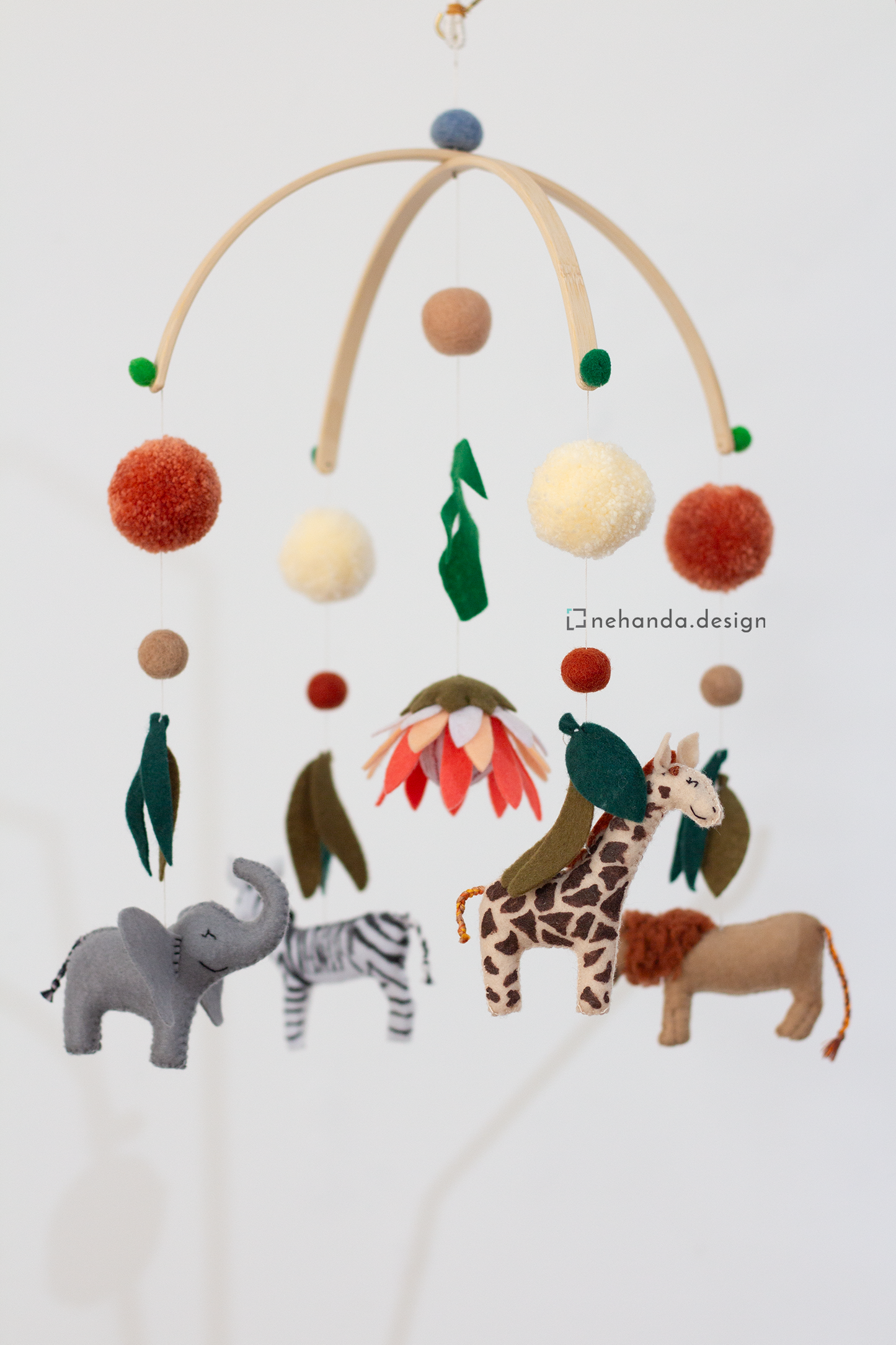 African Wildlife V1 Split Frame Mobile