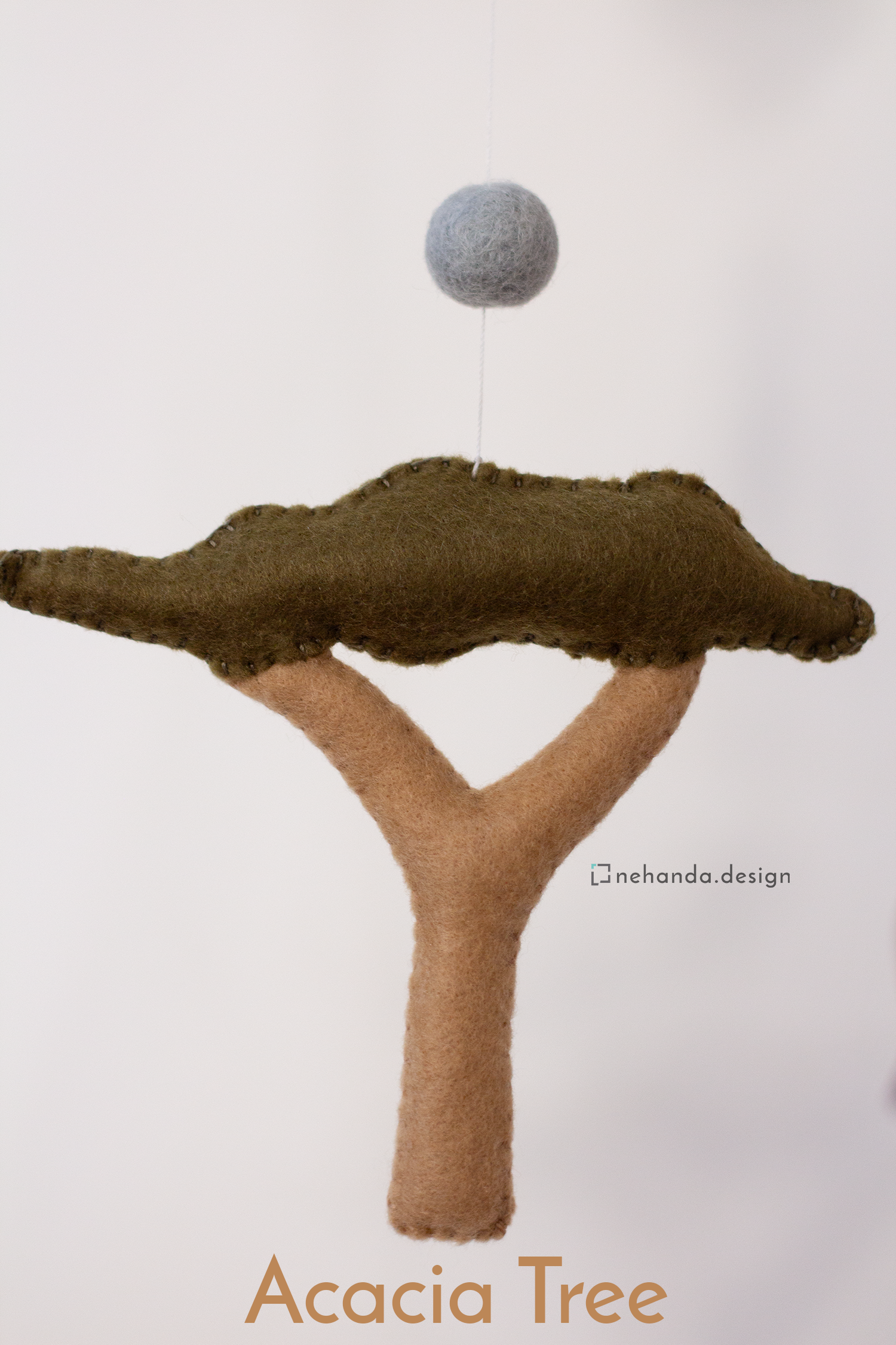 Signature Arch Collection African Wildlife hanging mobile with Acacia Tree