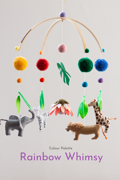 African Wildlife hanging mobile made in Cape Town