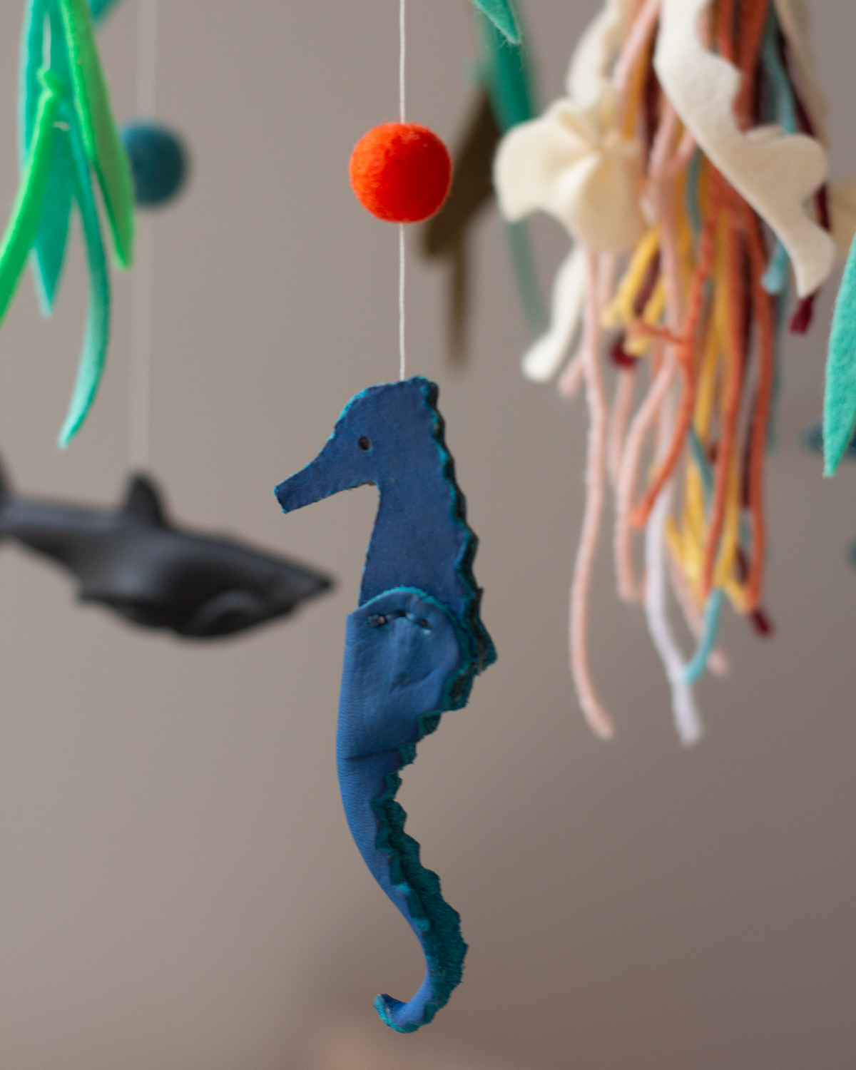 Ocean Life Hanging Mobile | Afrographic Collaboration | Handmade in Cape Town