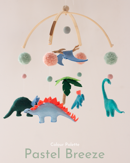 Dinosaur Hanging Mobile | Signature Arch Collection | Handmade in Cape Town