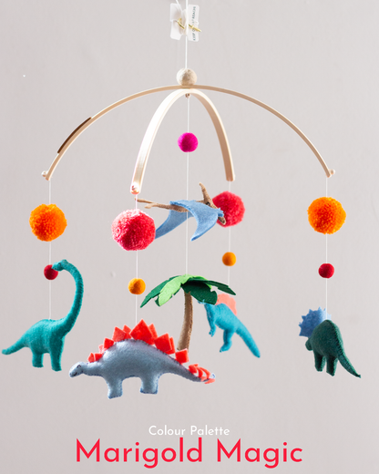 Dinosaur Hanging Mobile | Signature Arch Collection | Handmade in Cape Town