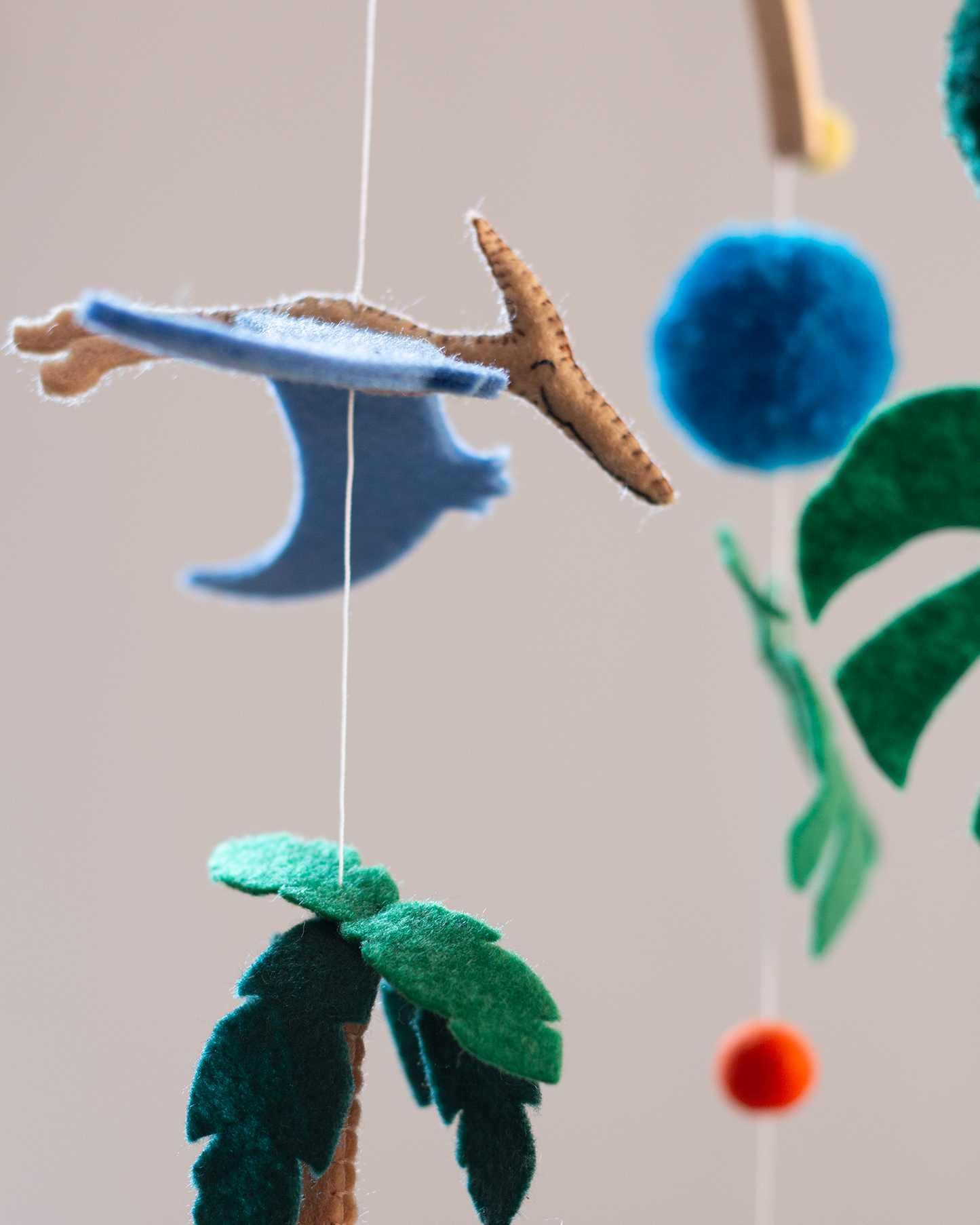 Dinosaur Hanging Mobile | Signature Arch Collection | Handmade in Cape Town