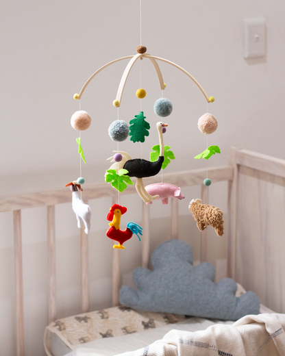 Farm Life Hanging Mobile | Signature Arch Collection | Handmade in Cape Town