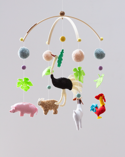 Farm Life Hanging Mobile | Signature Arch Collection | Handmade in Cape Town