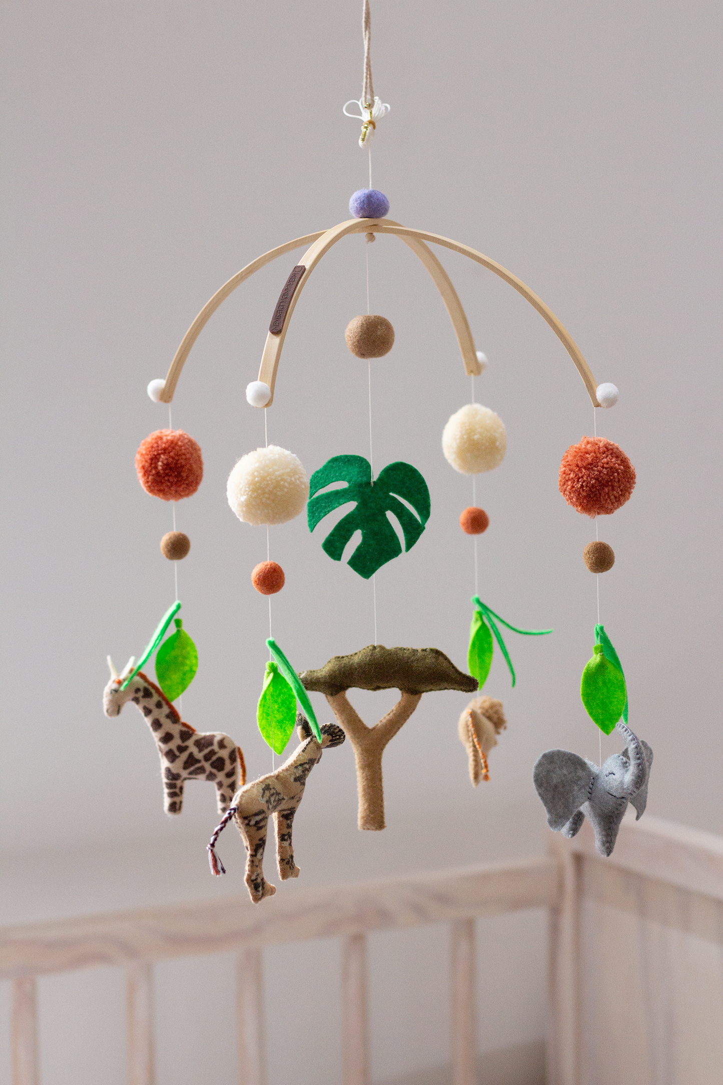 African Wildlife V1 Split Frame Mobile