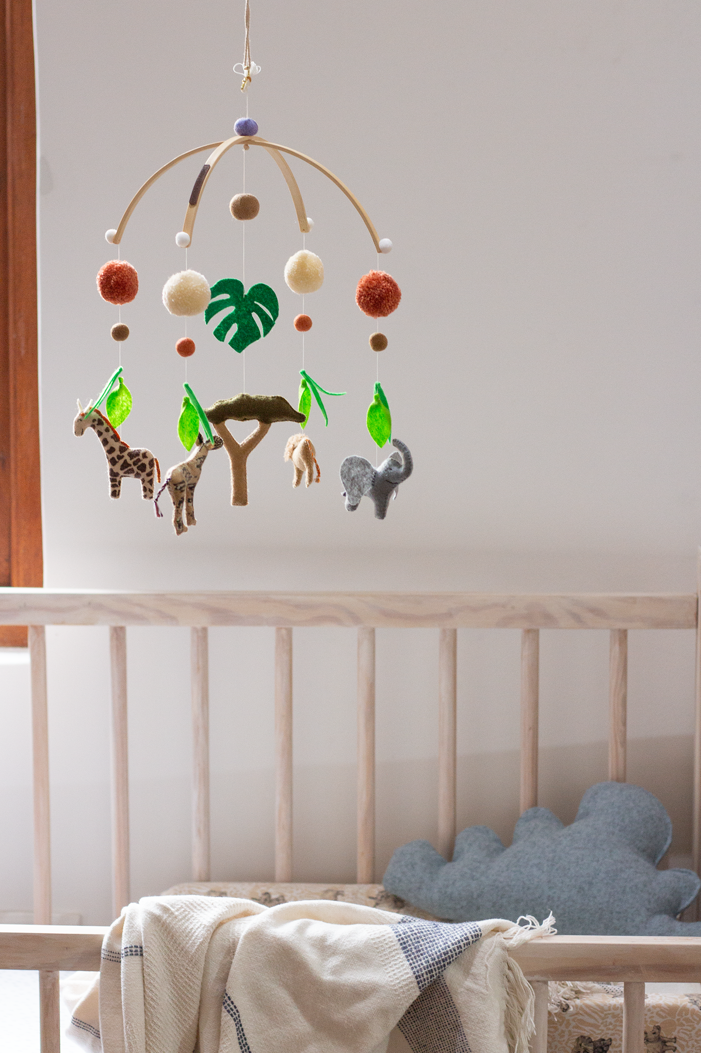 African Wildlife Hanging Mobile | Signature Arch Collection | Handmade in Cape Town