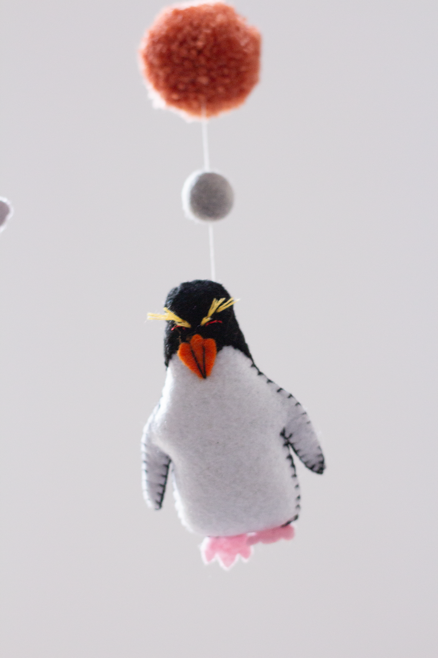 Signature Arch Collection Penguin Party hanging mobile by Nehanda Design
