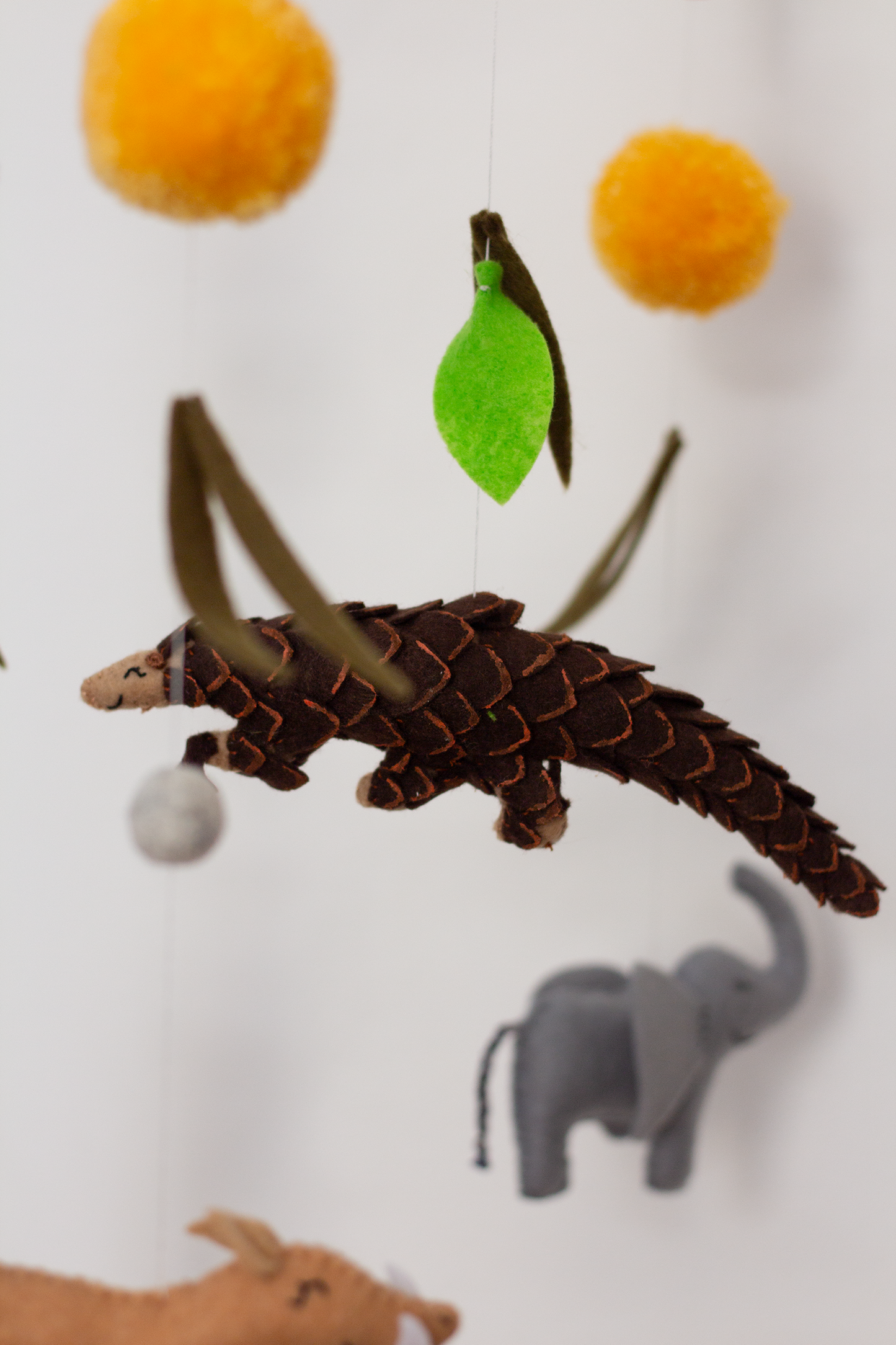 Felt Pangolin by Nehanda Design