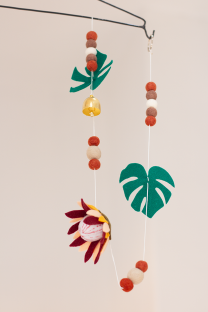 Protea Sensory Garland | Handmade in Cape Town | Nature-Inspired Décor | Nehanda Design