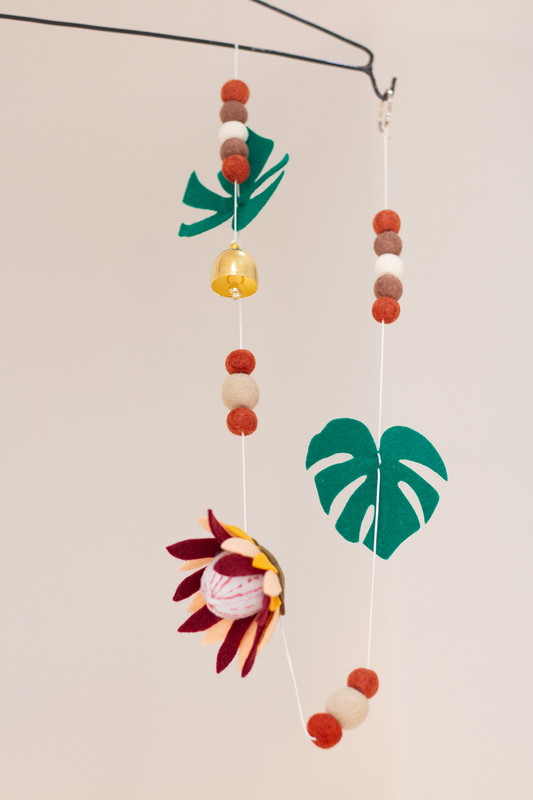 Protea Sensory Garland | Handmade in Cape Town | Nature-Inspired Décor | Nehanda Design
