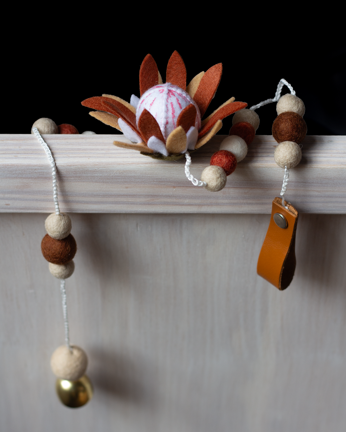 Protea Sensory Garland | Nature-Inspired Décor | Handmade in Cape Town