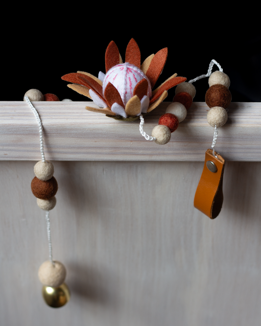 Protea Sensory Garland | Nature-Inspired Décor | Handmade in Cape Town