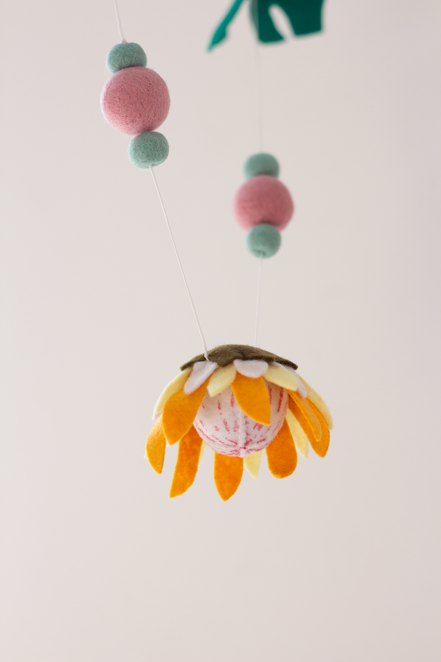 Protea Sensory Garland | Handmade in Cape Town | Nature-Inspired Décor | Nehanda Design