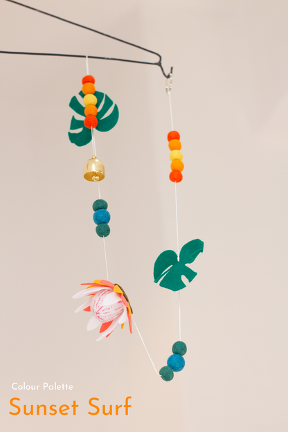 Protea Sensory Garland | Handmade in Cape Town | Nature-Inspired Décor | Nehanda Design