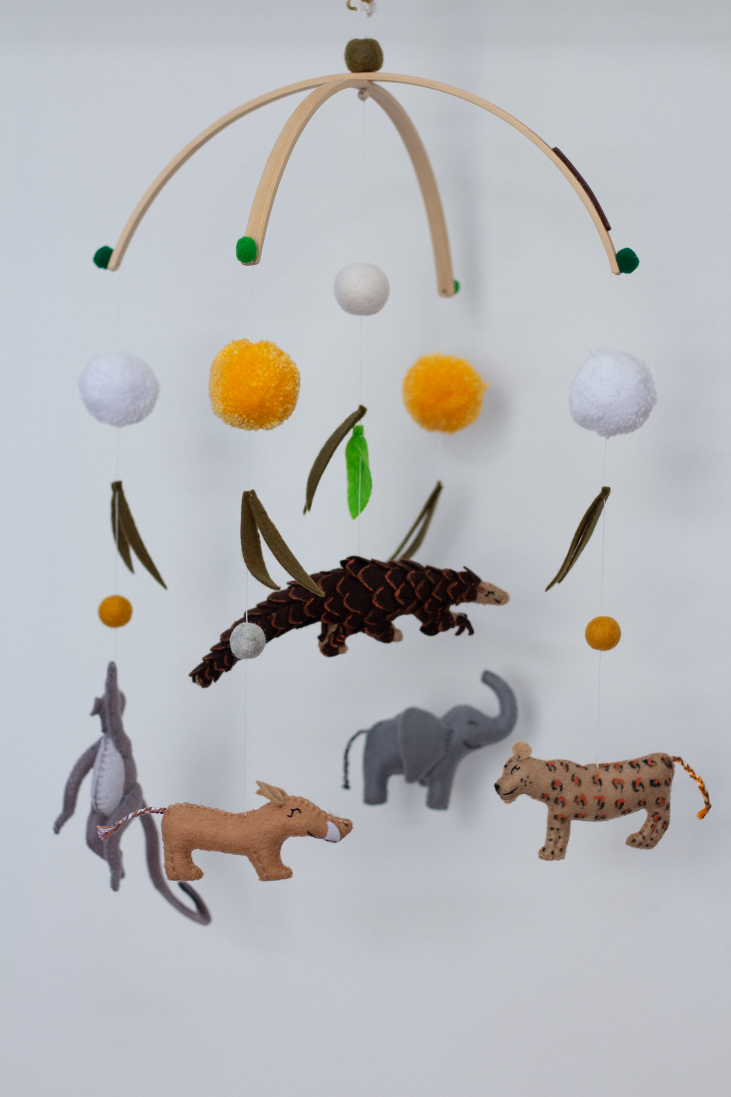 Nehanda Design Protect Pangolins Hanging Mobile for Conservation