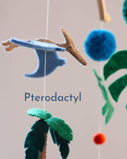 Dinosaur Hanging Mobile | Signature Arch Collection | Handmade in Cape Town