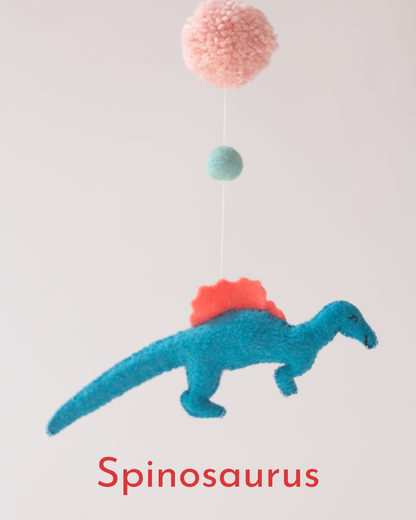 Dinosaur Hanging Mobile | Signature Arch Collection | Handmade in Cape Town