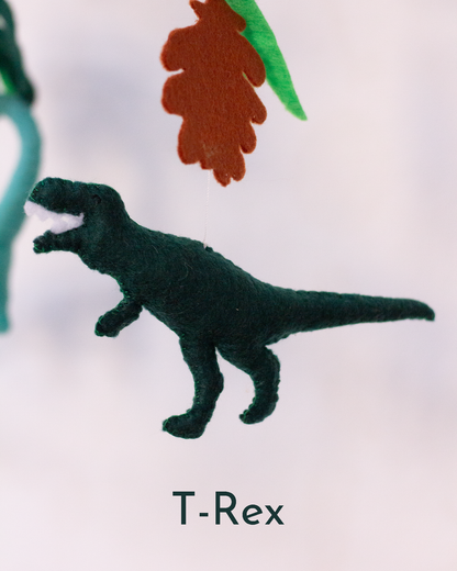 Dinosaur Hanging Mobile | Signature Arch Collection | Handmade in Cape Town