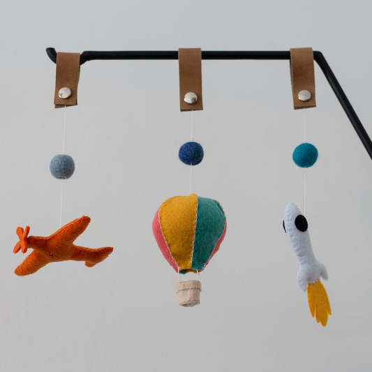 Take Flight Felt Bag Charm Gift Set handmade by Nehanda Design