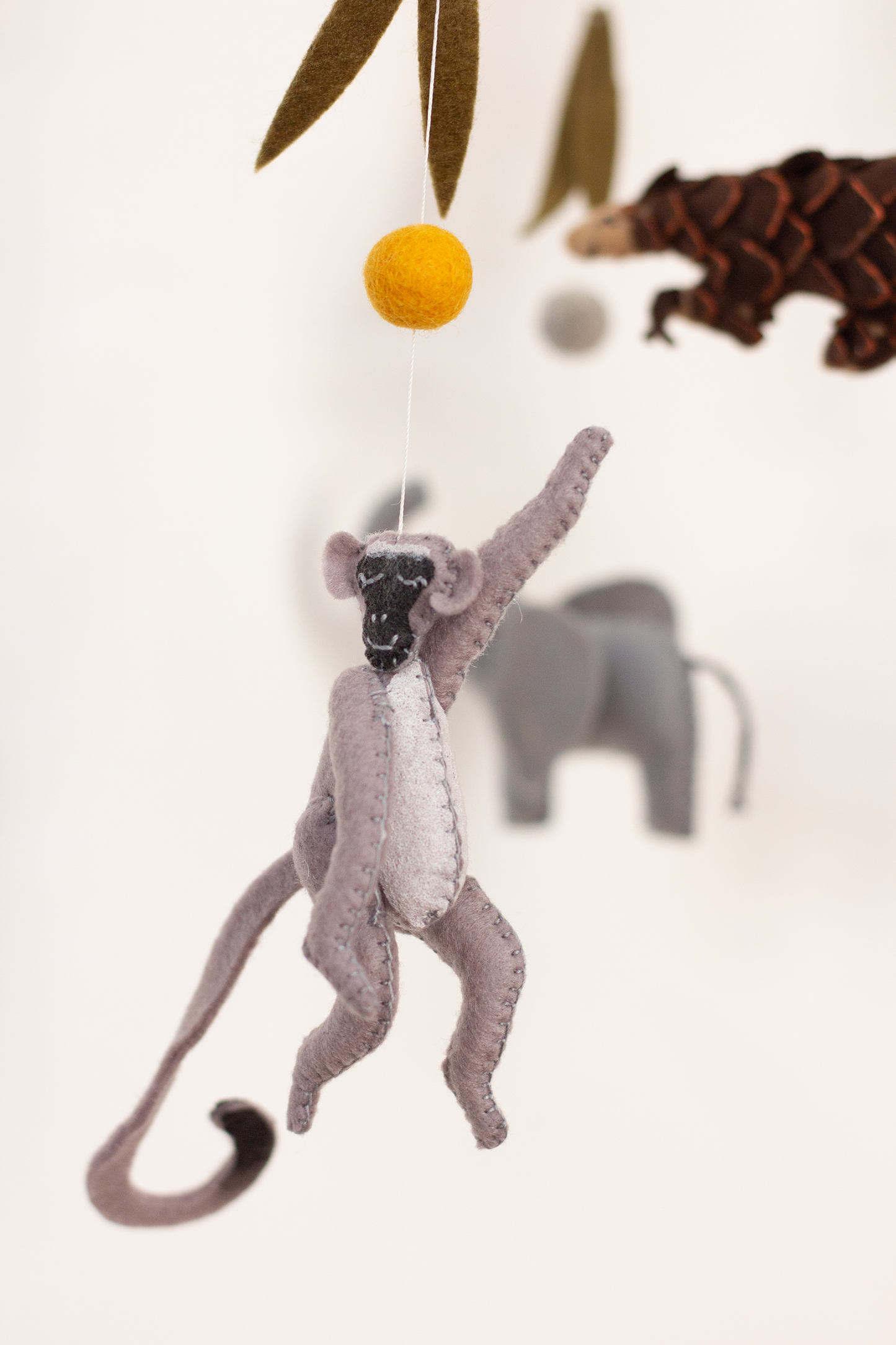 Protect Pangolins Signature Arch Mobile with Vervet Monkey