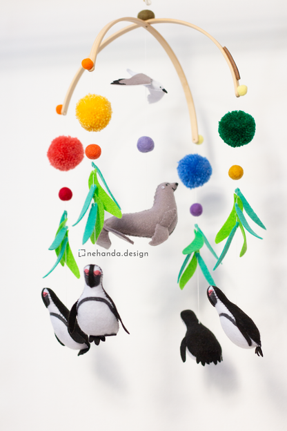 Penguin Party V1 Split Frame Mobile