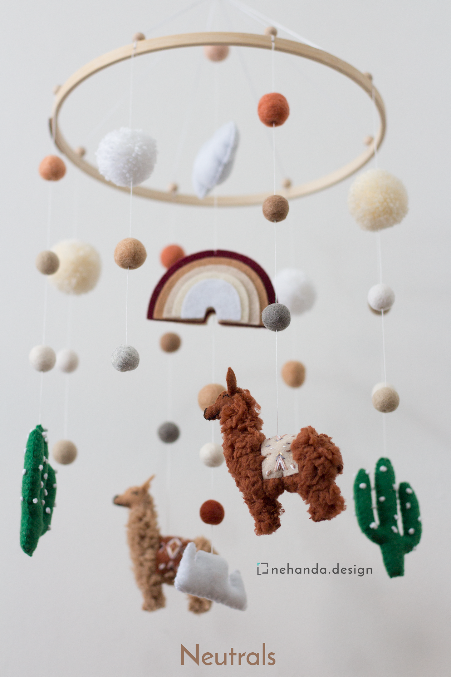 Baby Nursery Mobile - Woolly Alpacas V1.0